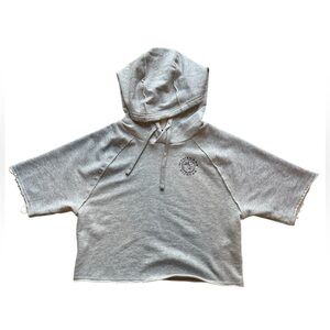 Gymshark Lifting Club Legacy Short Sleeve Cropped Hoodie